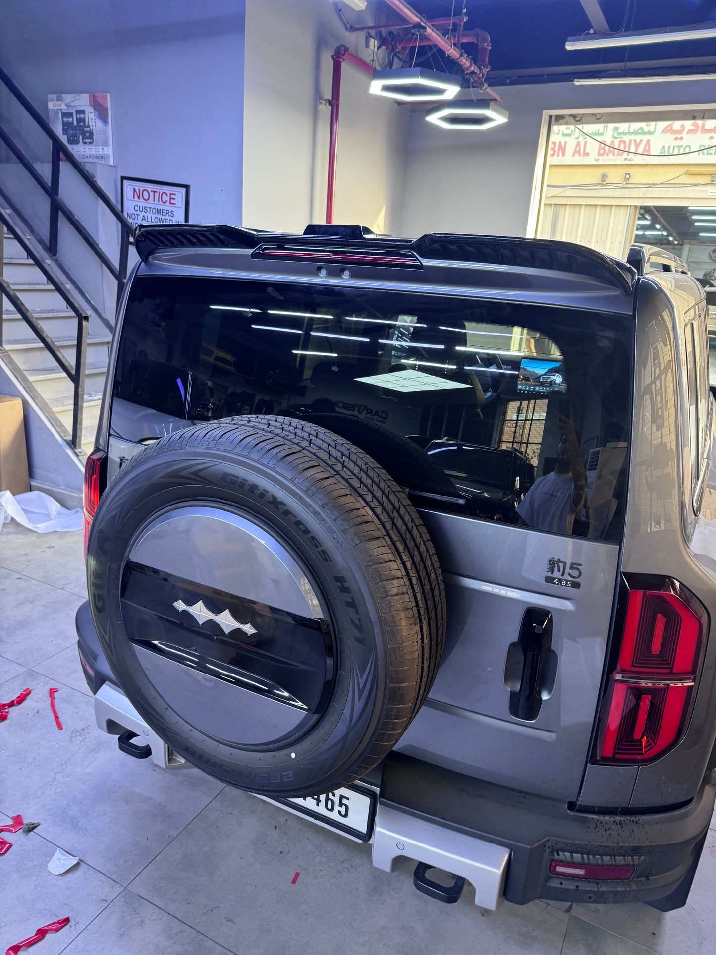 BYD LEOPARD5 SPOILER