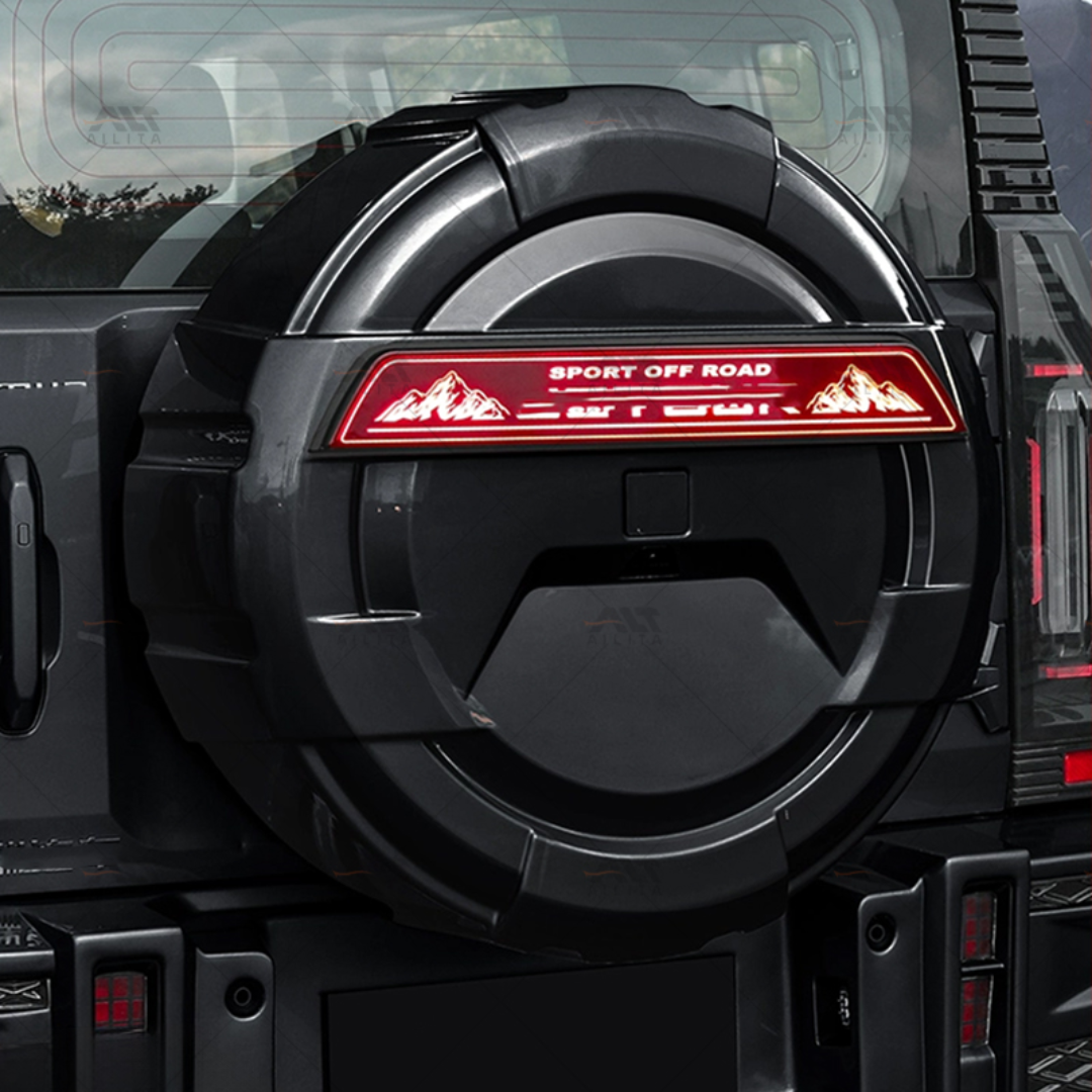 Black Spare Cover New Design Jetour T2