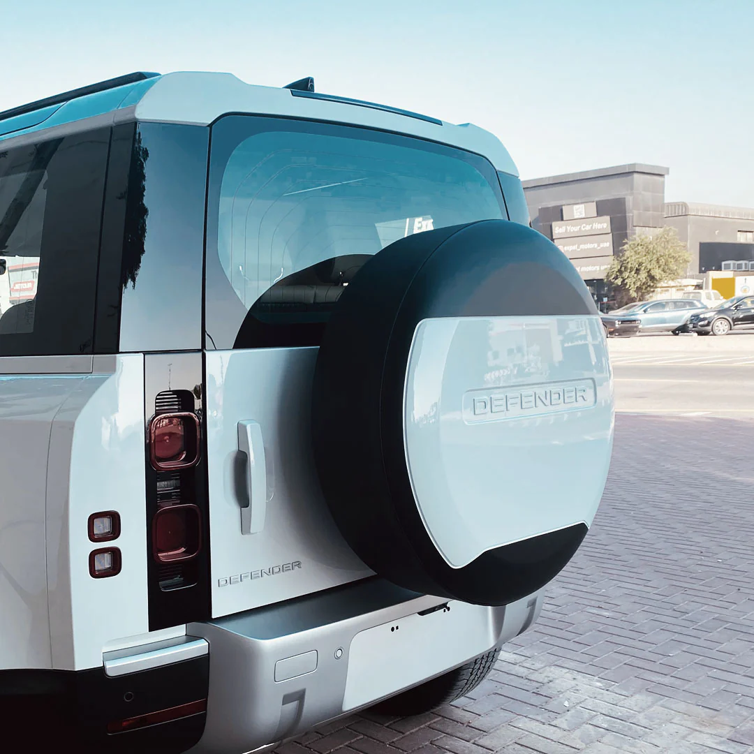 Spare Cover White Color Defender +2020