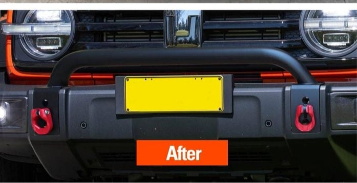 Tank300 light bracket