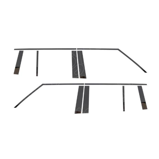 Window Trims 12Pcs Jetour T1