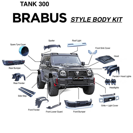 TANK 300 TRANSFER TO BARABUS BODY KIT